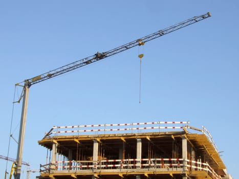 Crane and construction