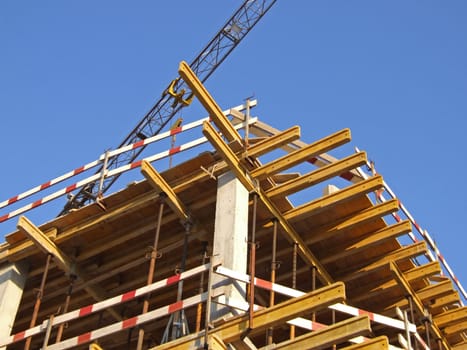 Crane and construction