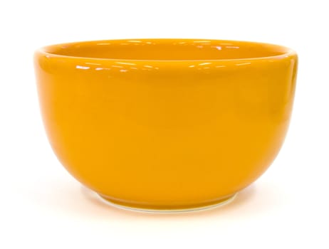 Isolated Orange Mug  - With Path