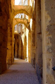 Roman amphitheatre and the best -preserved Roman relic in Africa: El-Jem