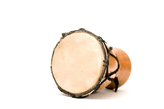 Bongo drum - isolated on white background.
