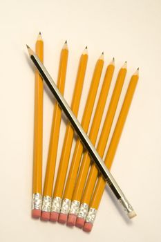 A group of drawing pencils