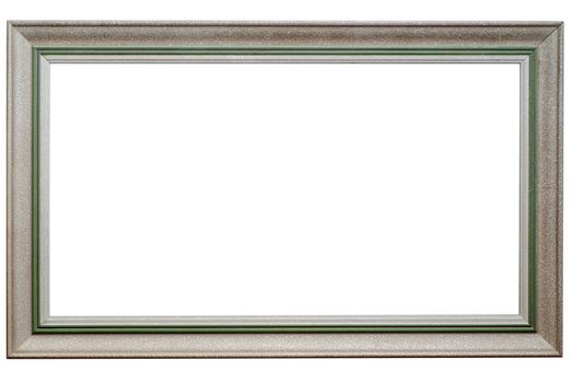 Picture frame isolated on white. Clipping path included.