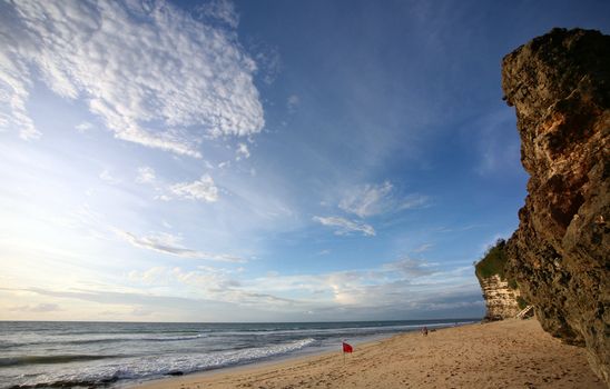 Dreamland beach - Bali, Indonesia in february