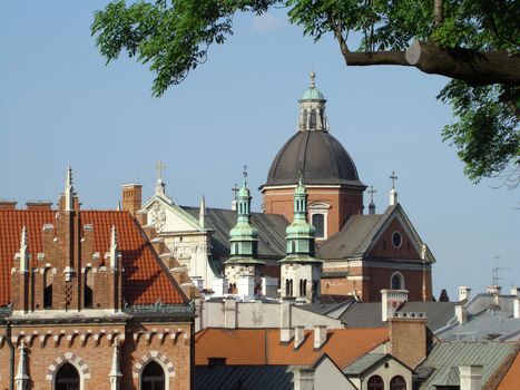 Cracow
Cracow city in south Poland Europe.World Heritage Site. Panorama from Wawel Hill. VI 2007