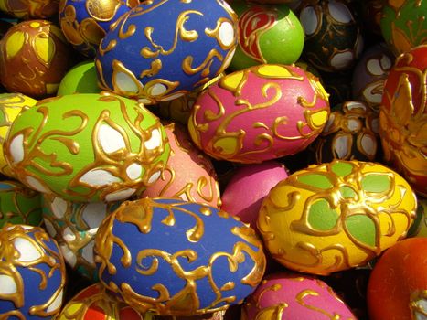 Easter Eggs
traditional colourful easter eggs in Poland. 2009