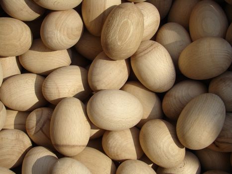 Wooden Eggs
eastertime decorations, hand-made eggs photographed in Poland. 2009