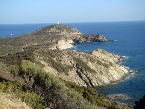 
picturesque coastline in Sardinia islandItalyEurope. VII 2008