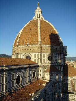 
Santa Maria del Fiore cathedral of Florence.Masterpiece of Brunelleschi. Firenze,Tuscany.2008