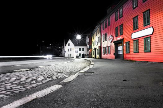 Skuteviken in Bergen city in Norway