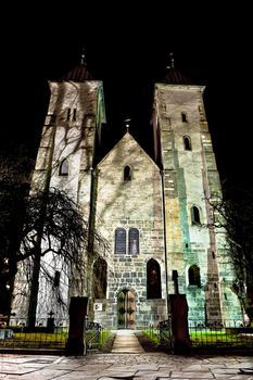 The Maria Church in Bergen city in Norway