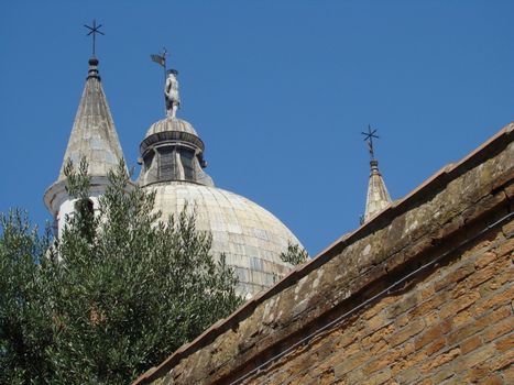 dome of Redentore church in Venice on Giudecca island, Italy.
