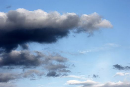 a background of a stormy sky at dawn