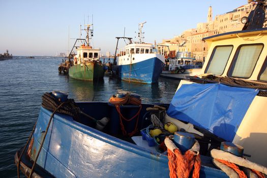 View to the old Jaffa port