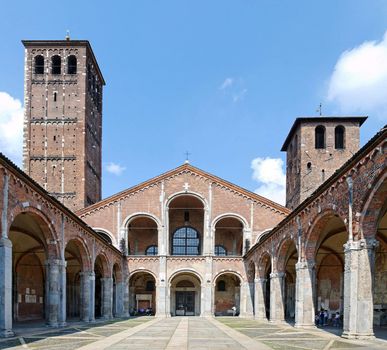 Basilica of Sant'Ambrogio -  Milan Italy - Exclusive to Yay