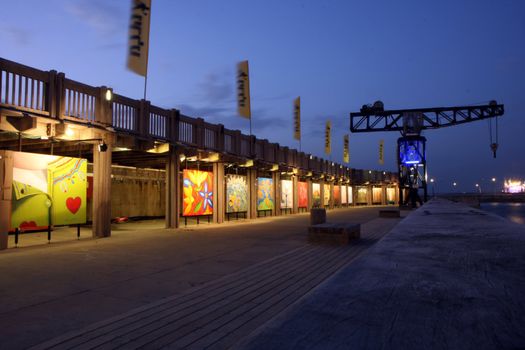 The old port of Tel Aviv