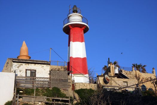 Old lighthouse at Jaffa