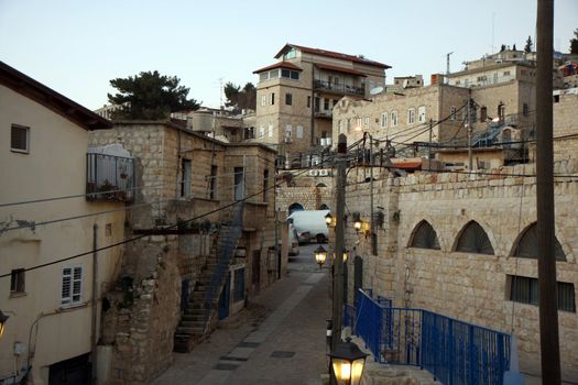 Zfat old city view