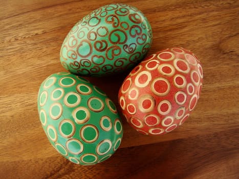 decorative eggs from Indonesia