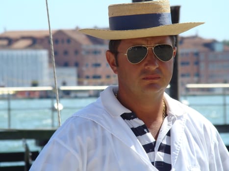 gondoliere in Venice