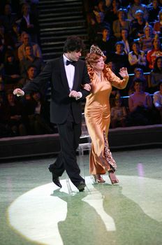 Star of the Russian ballet - Nikolay Ciskaridze and a star of an operetta Tatyana Shmyga