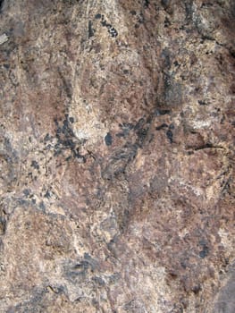 the texture brown stone, macro
