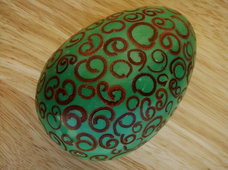 decorative egg from Indonesia