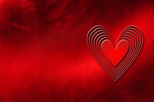 abstract heart background