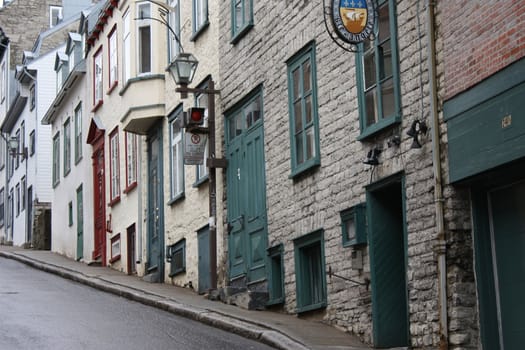 a lovely street in a historic district