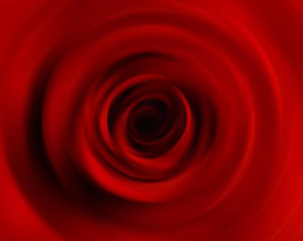 computer illustration of red rose background