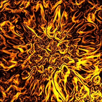 abstract background of fire