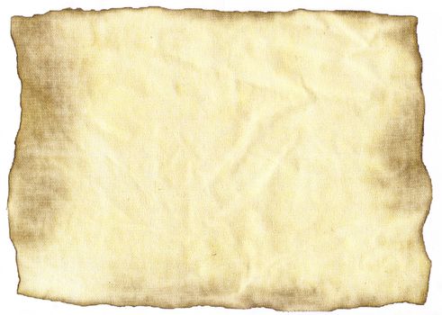 Background of old burnt paper