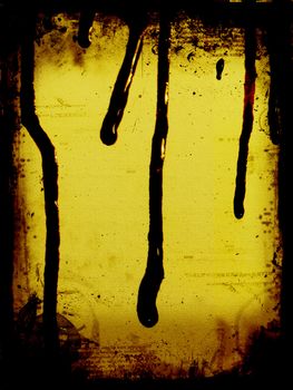 Grunge style background with drips