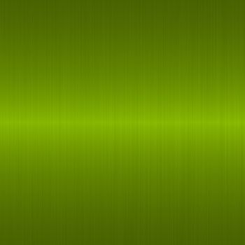 brushed green metallic background with central highlight