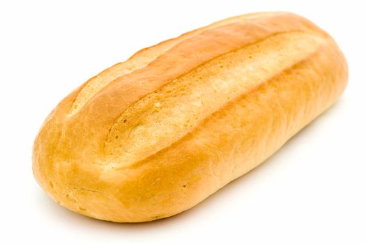 white bread on a white background