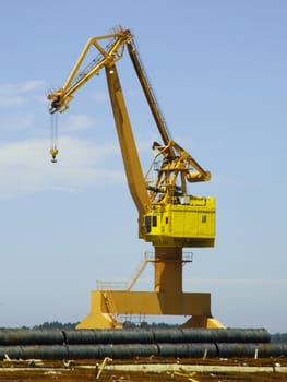 Huge crane