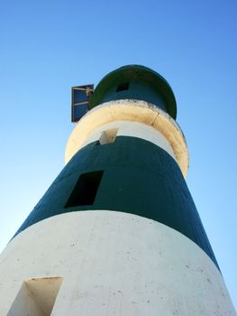 Photo from a Portuguese lightouse taken from the low place 