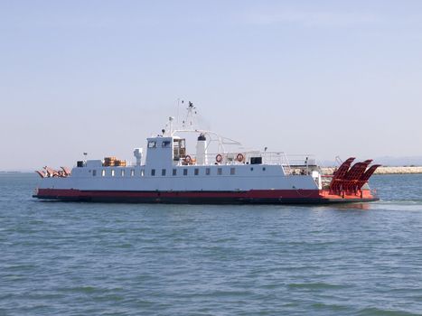 Ferry boat on Aveiro, Portugal