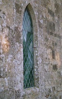 old church window