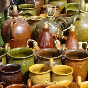 typical pottery from Poland 