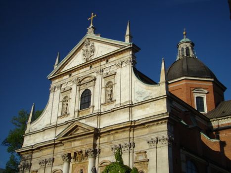 st. Peter and Paul church in Cracow on royal route, Poland