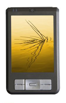 image of a pda technology device