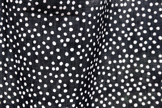 black and white polka dot fabric suitable for a background