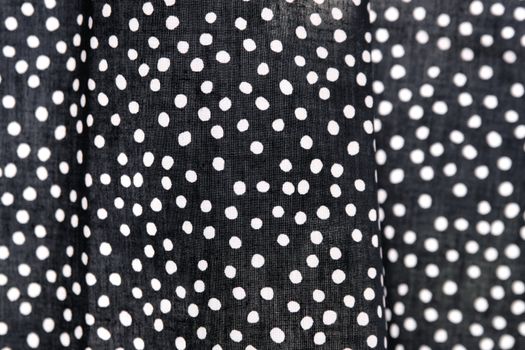 black and white polka dot fabric suitable for a background
