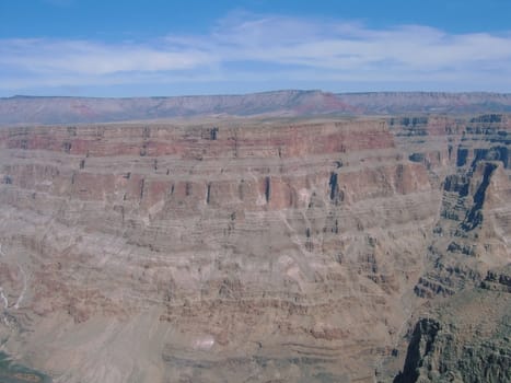 aerial view of the Nevada desert in the United States