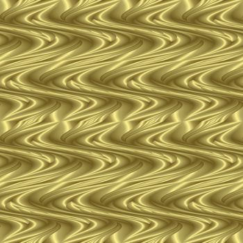 seamless tillable golden background texture with waves and swirls