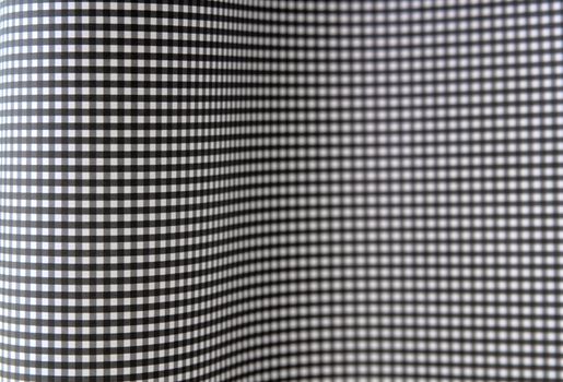 curved black and white checks suitable for a background