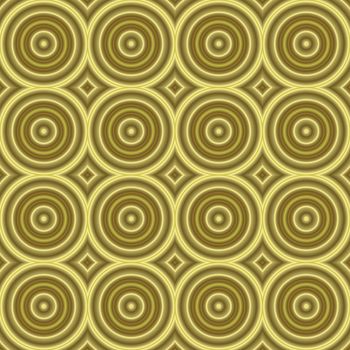 seamless tilable background texture with old-fashioned or retro look and many circles