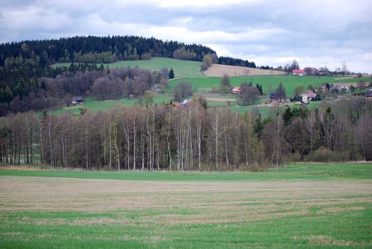 a picture from the czech countryside
