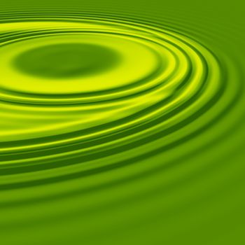 elegant green yellow ripples background